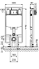 Инсталляция для подвесного унитаза Schell Montus SCL030610099 С90 Slim