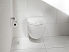 Комплект Чаша Villeroy & Boch Subway Сeramic plus 660010R1 alpin + Крышка-сиденье с микролифтом + Инсталляция Geberit 458.124.21.1 3 в 1 с кнопкой смыва