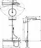 Душевая система Axor ShowerPipe 27984000 хром