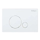 Инсталляция BelBagno с безободковым унитазом BelBagno Sfera-R BB046CHR, сиденье микролифт, клавиша белая, комплект
