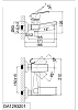 Смеситель для ванны D&K Rhein.Hertz DA1293201 хром