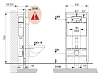 Инсталляция Roca Mateo 893100010 с унитазом, комплект (7.8931.0.001.0)