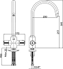 Термостат E.C.A. Thermostatic 102108754EX для кухонной мойки