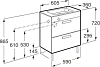 Тумба с раковиной 605 см Roca Debba 855905153 антрацит
