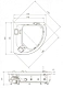 Акриловая ванна Jacuzzi Aquasoul Corner 155х155 9443-695A белый