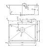 Кухонная мойка D&K DKS604506 черный