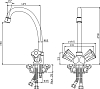 Смеситель Olive'S Vigo 21432VG для кухонной мойки