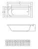 Акриловая ванна C-Bath Rea CBQ002002 белый