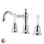 Смеситель для раковины Bandini Antica 540620YY06 бронза, белый