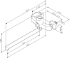 Смеситель Am.Pm Joy F8590032 для ванны c душем