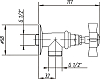 Вентиль Migliore Princeton ML.PRN-858 Br