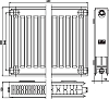 Радиатор стальной Kermi FKO 220906 тип 22