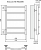 Полотенцесушитель электрический Terminus Классик П5 400x596, ТЭН HT-1 300W, левый/правый