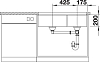 Кухонная мойка Blanco Subline 480/320-U 523589 жасмин