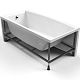 Акриловая ванна Cersanit Virgo 170х75 P-WP-VIRGO*170NL белый