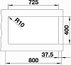 Кухонная мойка Blanco Subline 430/270-U 523156 жасмин