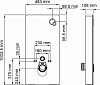 Инсталляция для унитаза WasserKRAFT Naab 86TLT.040.PE.BL, черный