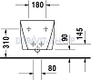 Подвесное биде Duravit Starck-2 0263150000