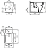 Напольное биде Ideal Standard Strada II T296901