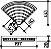 Полка Keuco Universal 2494301 хром