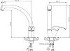 Смеситель Rossinka Y Y35-23U для кухонной мойки
