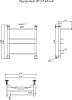 Полотенцесушитель водяной Тругор Приоритет НП 3 П 60*40 (ЛЦ2)