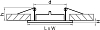 Встраиваемый светильник Lightstar Lega16 011945