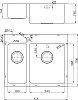 Кухонная мойка Oulin OL-FTR202R