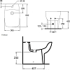 Напольное биде Ideal Standard Cantica T508661