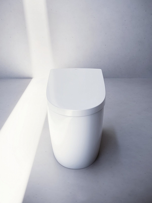 Унитаз напольный Toto Neorest CS921PVT#NW1+TCF85510GIN#NW1 белый, с сиденьем-биде