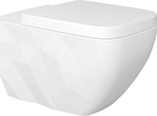 Подвесной унитаз Bien Kristal KRKA060N1VP1W3000 безободковый с функцией биде с сиденьем микролифт