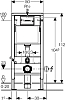 Система инсталляции для унитазов Geberit Duofix UP100 458.103.00.1