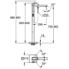 Смеситель для ванны Grohe Eurocube 23672000