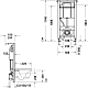 Инсталляция для унитаза Duravit DuraSystem WD1011000000