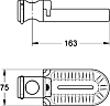 Полочка-мыльница Grohe Relexa plus 28631000