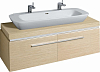 Раковина 120 см Geberit (Keramag) Silk 121620000, белый