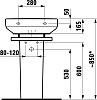 Пьедестал Laufen Form 8.1967.0.000.000.1