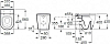 Приставной унитаз Roca Inspira 347527000
