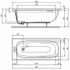 Акриловая ванна Ideal Standard I.Life 160х70 T475801 белый