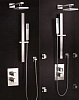 Смеситель для ванны с душем Gessi Rettangolo 20136-031-1 хром