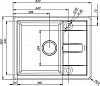 Кухонная мойка Iddis Vane G V32C621i87, коричневый