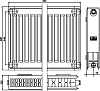 Радиатор стальной Kermi FKO 220609 тип 22
