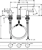 Смеситель для раковины Hansgrohe Finoris 76033000, хром