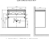 Тумба под раковину Velvex Klaufs tpKLA.80.2Y-616.216 79 см