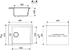 Кухонная мойка Ulgran U-404-302 песочная