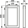 Настенный люк Evecs Ceramo Steel D2060 20х60