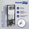 Инсталляция WasserKraft Aller 10 10TLT.010.ME.WM03, для унитазов, с механической кнопкой смыва цвет - белый матовый