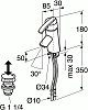 Смеситель для раковины Gustavsberg Skandic 41215041