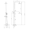 Душевая система Lemark Tropic LM7006C хром