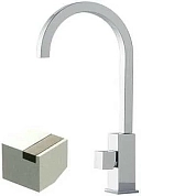 Смеситель для раковины Bandini Ice Cube 7502200001LR хром, коричневый